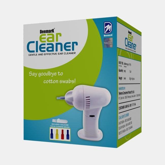 Deemark Painless Electric Ear Cleaner Device (Multicolor)