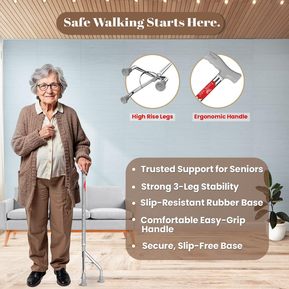Pro SureWalk Walking Stick (INH Stick)