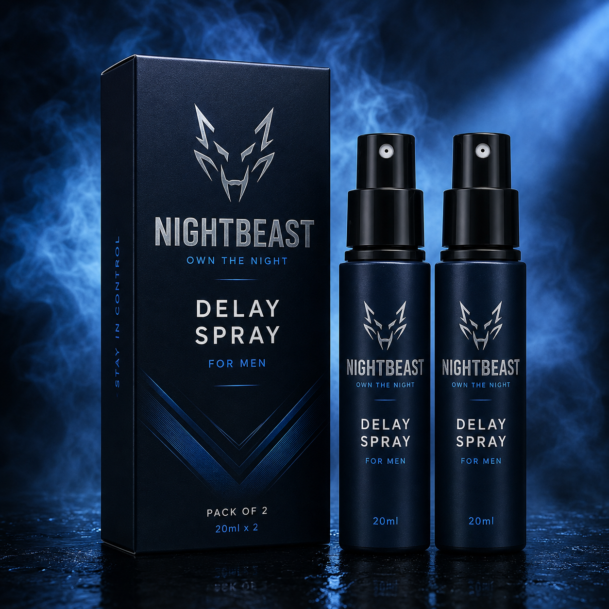 NightBeast Delay Spray (BUY 1 GET 1 FREE) | 30 DAYS MONEY BACK GURANTEE