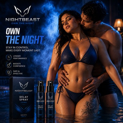 NightBeast Delay Spray (BUY 1 GET 1 FREE) | 30 DAYS MONEY BACK GURANTEE