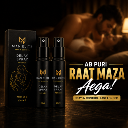 Man Elite Control Spray (BUY 1 GET 1 FREE) | 30 DAYS MONEY BACK GURANTEE