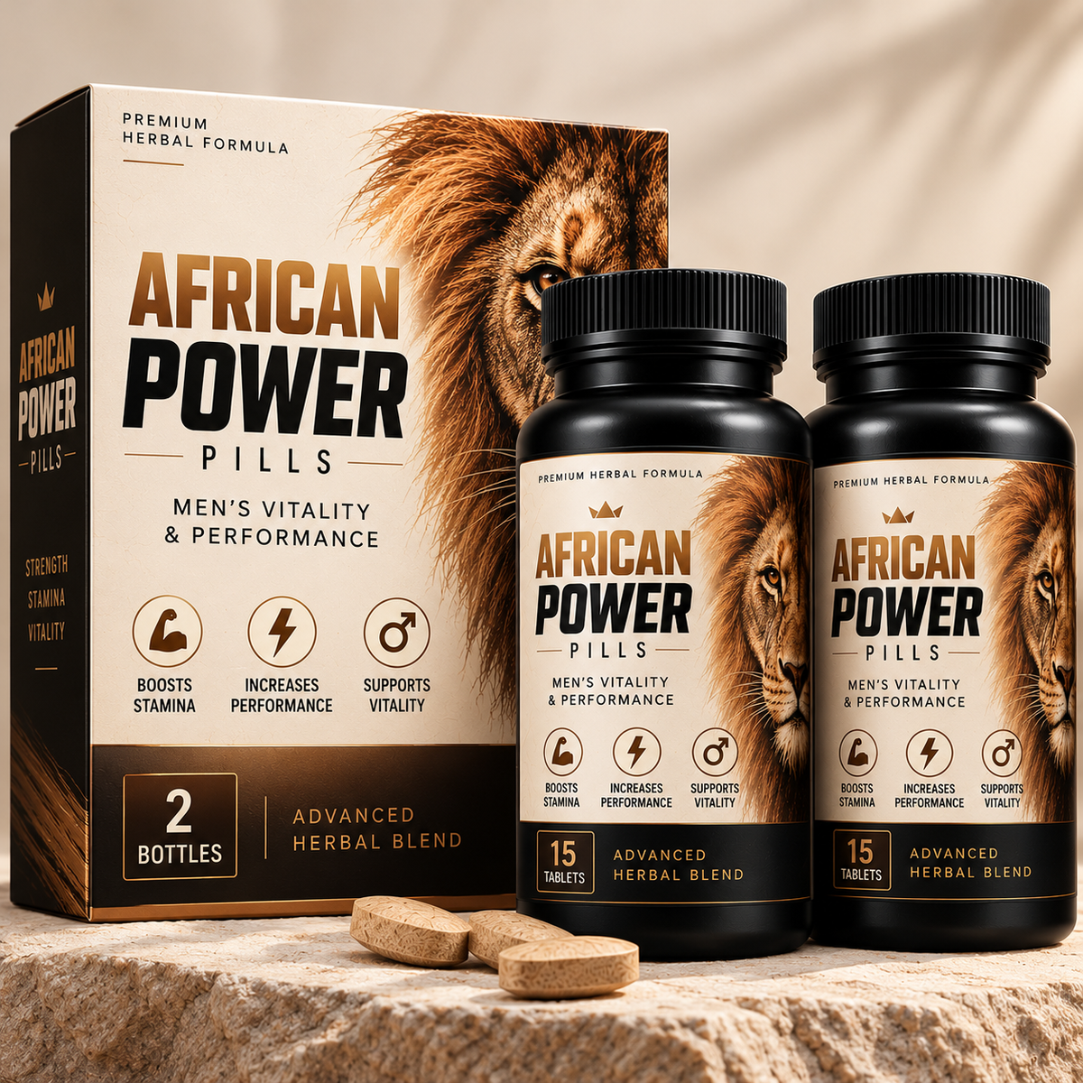 African Power Pills (BUY 1 GET 1 FREE)