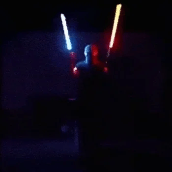 7-colour Retractable Laser Sword