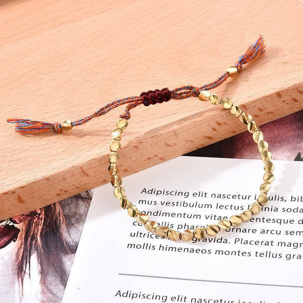 Tibetan Copper Beads Bracelet    ( Buy 1 Get 1 Free )